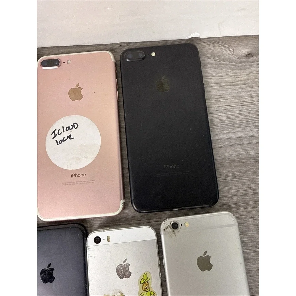 Lot Of 17 Genuine iPhones For Parts From iPhone 5‎ And Up